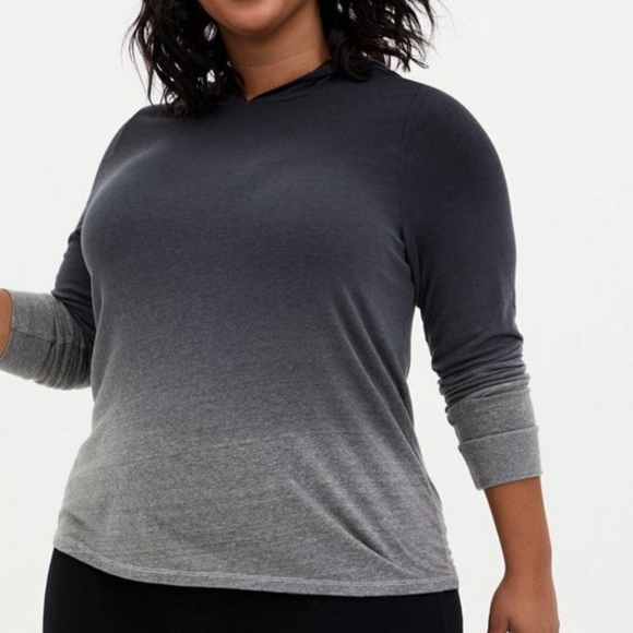 Torrid Vintage Triblend Jersey Hoodie - Picture 1 of 4